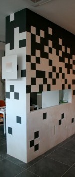 Decorazione Px materici per Arkhitettando,Lucca